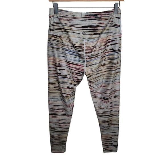 PrAna Electa Leggings II Multi Striations tights size Large - Picture 3 of 8